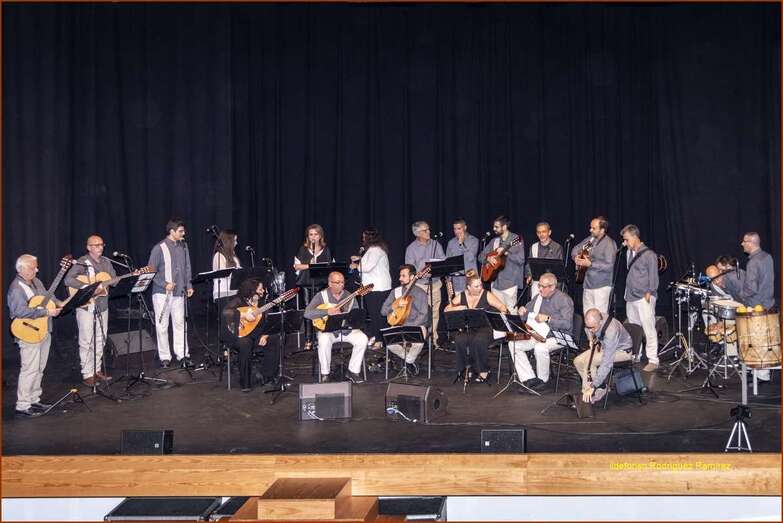 Momento de la actuación del grupo (Foto Ildefonso Rodríguez)